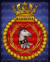 HMS Barrosa Magnet